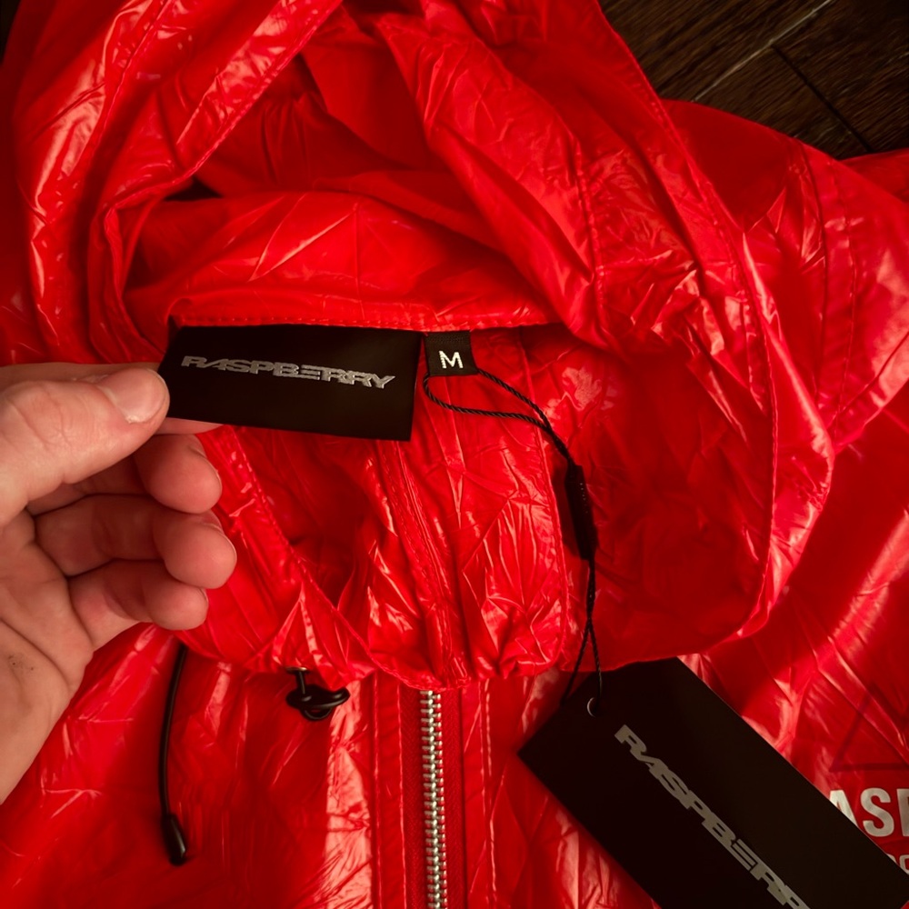 Red Lightweight Jacket Raspberry - Picture 3 of 5